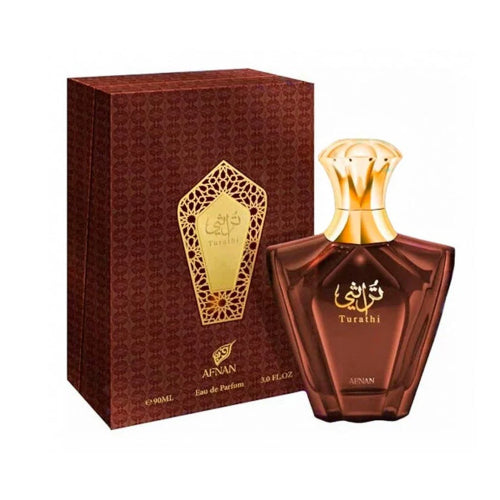 TURATHI BROWN EDP 90ML C - AFNAN - Adrissa Beauty - Perfumes y colonias