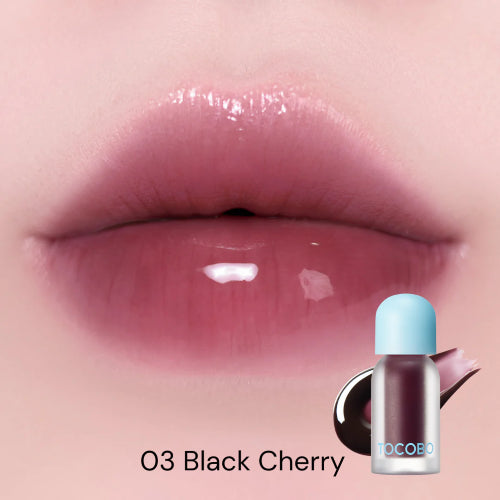 LIP OIL PLUMPING JUICY BERRY 03 BLACK BERRY - TOCOBO - Adrissa Beauty - Maquillaje