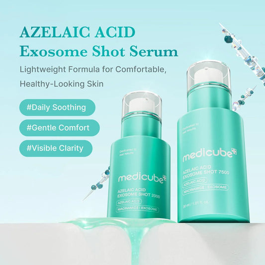 SERUM AZELAIC ACID EXOSOME SHOT 2000 30ML - MEDICUBE - Adrissa Beauty - Cuidado de la piel