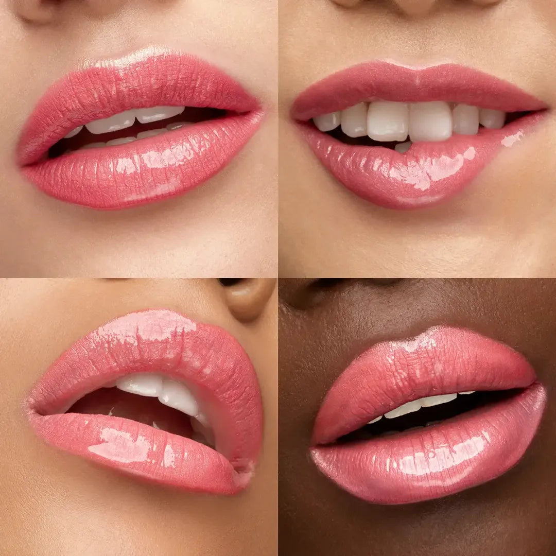LABIAL UNLIMITED DOUBLE TOUCH 112 SATIN ROSE - KIKO MILANO - Adrissa Beauty - LABIAL