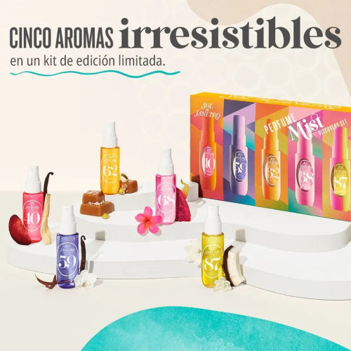 SET DISCOVERY 5PZAS 5X30ML - SOL DE JANEIRO - Adrissa Beauty - Perfumes y colonias