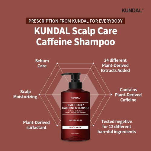 SHAMPOO NATURAL CAFFEINE CHERRY BLOSSOM 500ML