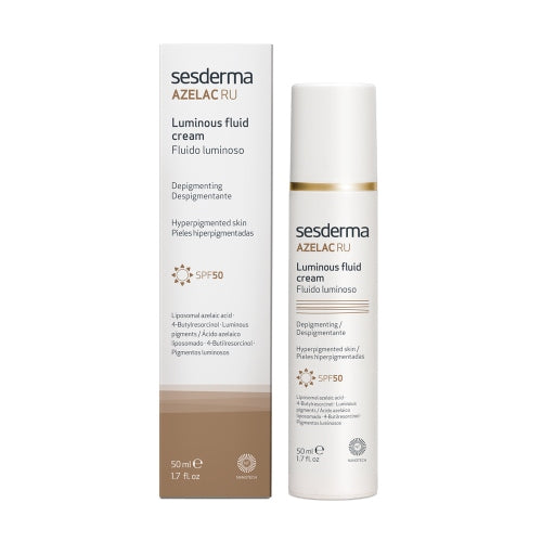 ACIDO AZELAICO FLUIDO LUMINOSO CREMA SPF50 50ML - SESDERMA - Adrissa Beauty - Cuidado de la piel