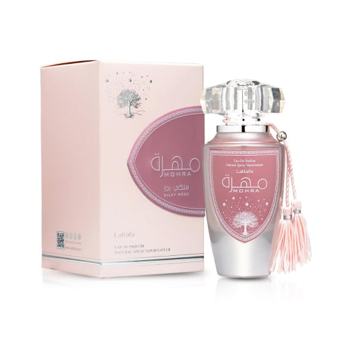 MOHRA SILKY ROSE EDP 100ML D - LATTAFA - Adrissa Beauty - Perfumes y colonias