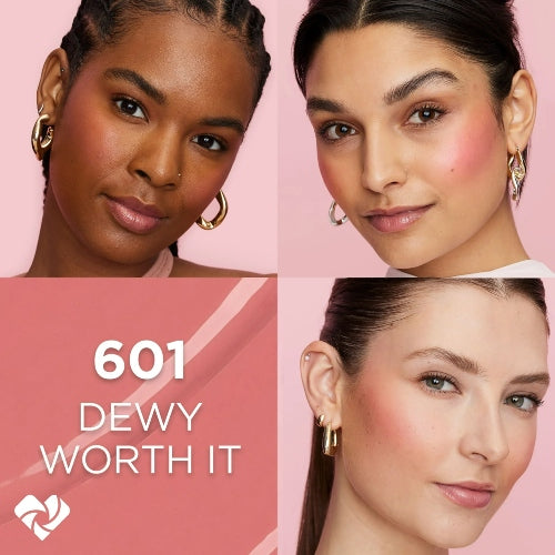 RUBOR LUMI LE LIQUID BLUSH DEWY WORTH IT 601 - LOREAL - Adrissa Beauty - Maquillaje