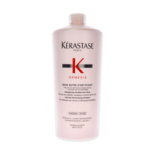 SHAMPOO GENESIS BAIN NUTRI FORTIFIANT 1000ML - KERASTASE - Adrissa Beauty - Cuidado capilar