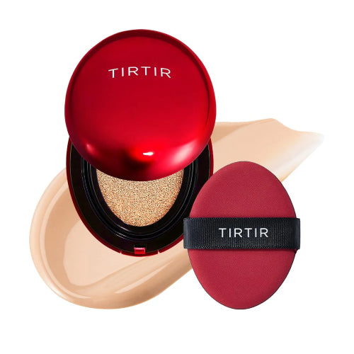 BASE MASK FIT RED CUSHION 21N IVORY 18GR - TIRTIR - Adrissa Beauty - Maquillaje