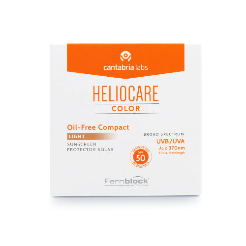 PROTECTOR SOLAR COMPACTO OIL FREE LIGHT SPF50 - HELIOCARE - Adrissa Beauty - Protector solar