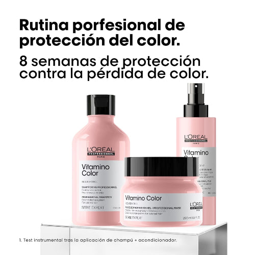 COFRE VITAMINO COLOR SERIEEXPERT 3PZAS - LOREAL - Adrissa Beauty - Cuidado capilar