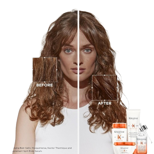 SHAMPOO NUTRITIVE BAIN SATIN + NIACINAMIDE 250ML - KERASTASE - Adrissa Beauty - Cuidado capilar
