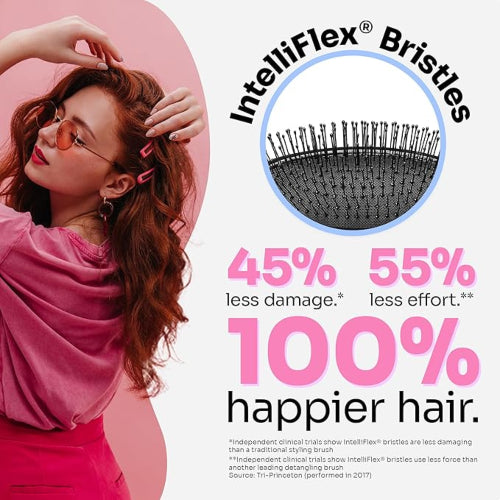 CEPILLO CABELLO ORIGINAL DETANGLER WAVES PURPLE - WET BRUSH - Adrissa Beauty - Cuidado capilar
