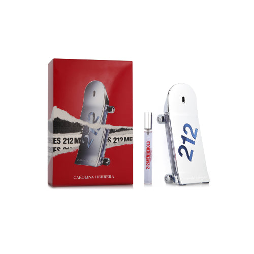 SET 212 HEROES 2PZAS 90ML C - CAROLINA HERRERA - Adrissa Beauty - Perfumes y colonias