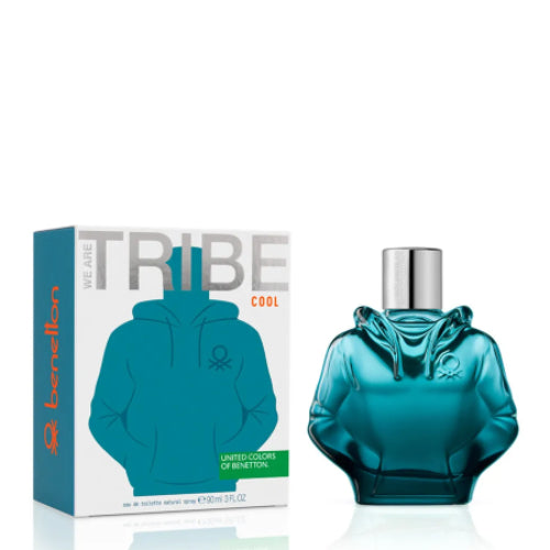WE ARE TRIBE COOL EDT 90ML C - BENETTON - Adrissa Beauty - Perfumes y colonias