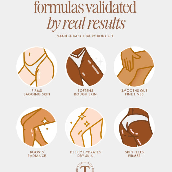 ACEITE CORPORAL LUXURY VANILLA BABY 90ML - TRULY - Adrissa Beauty - Cuidado de la piel