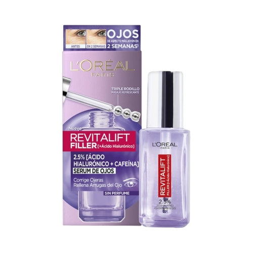 ACIDO HIALURONICO FILLER CONTORNO OJOS - LOREAL - Adrissa Beauty -