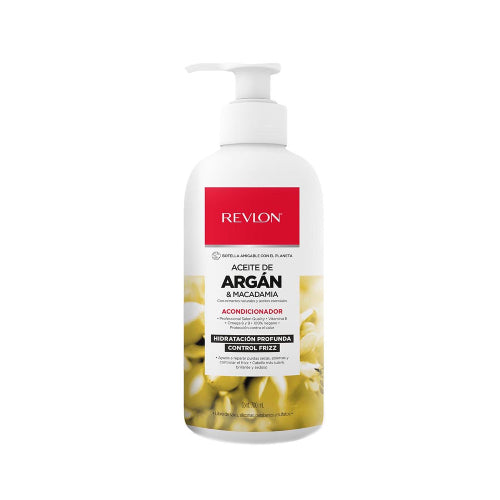 ACONDICIONADOR ACEITE DE ARGAN Y MACADAMIA 700ML - REVLON - Adrissa Beauty - Cuidado capilar