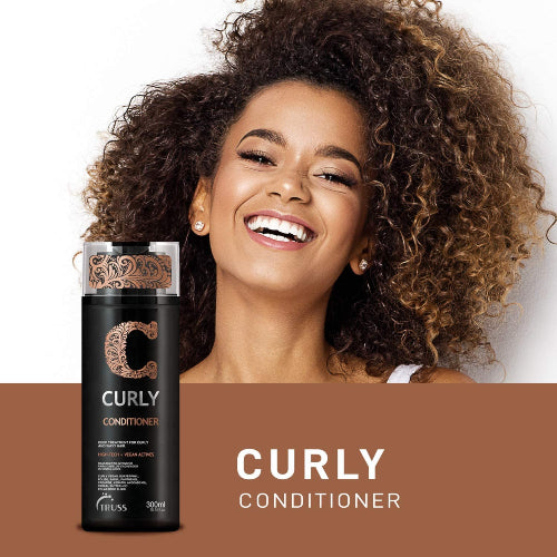 ACONDICIONADOR CURLY TRATAMIENTO INTENSIVO 300ML - TRUSS - Adrissa Beauty - Cuidado capilar