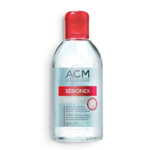 AGUA MICELAR SEBIONEX PIEL GRASA 250ML - ACM - Adrissa Beauty - Cuidado de la piel