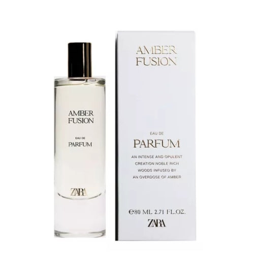 AMBER FUSION EDP 80ML D - ZARA - Adrissa Beauty -