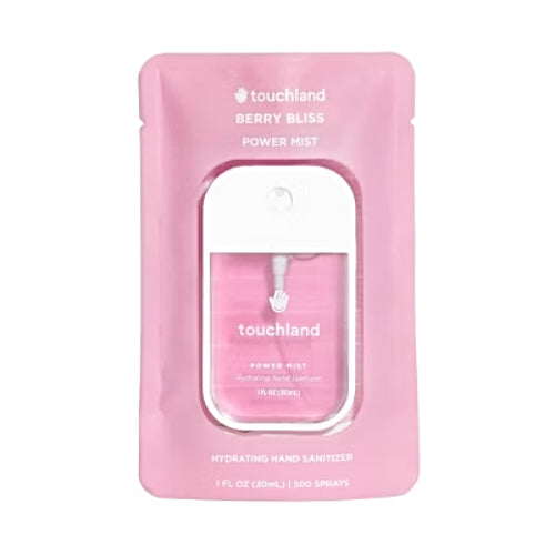 ANTIBACTERIAL POWER MIST BERRY BLISS - TOUCHLAND - Adrissa Beauty - ANTI-BACTERIAL