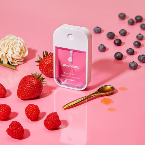 ANTIBACTERIAL POWER MIST BERRY BLISS - TOUCHLAND - Adrissa Beauty - ANTI-BACTERIAL
