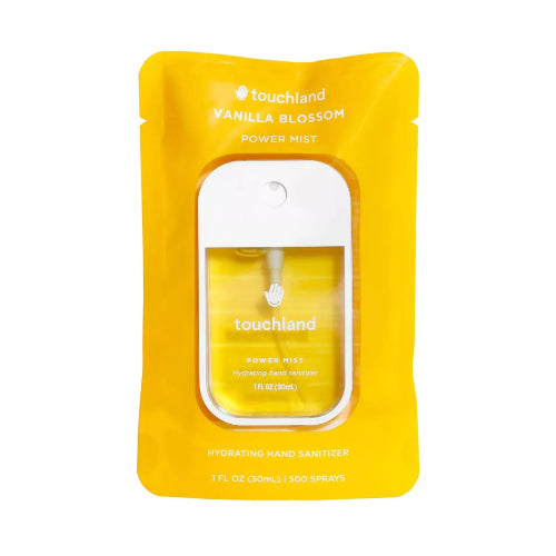 ANTIBACTERIAL POWER MIST VANILLA BLOSSOM - TOUCHLAND - Adrissa Beauty - ANTI-BACTERIAL