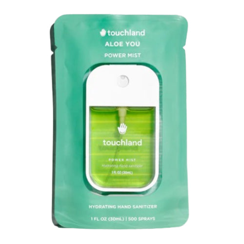 ANTIBACTERIAL POWER MIST ALOE YOU - TOUCHLAND - Adrissa Beauty - ANTI-BACTERIAL