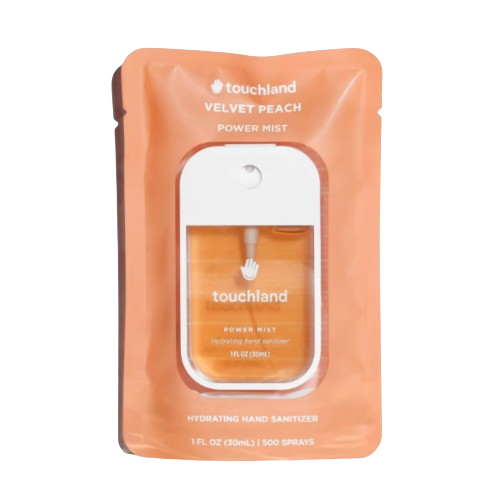 ANTIBACTERIAL POWER MIST VELVET PEACH - TOUCHLAND - Adrissa Beauty - ANTI-BACTERIAL