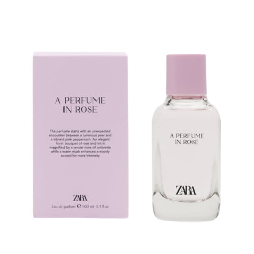 A PERFUME IN ROSE EDP 100ML D - ZARA - Adrissa Beauty -