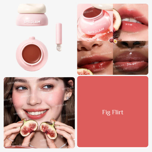 BALSAMO HYDRA JELLY POCKET FIG FLIRT - SHEGLAM - Adrissa Beauty - Maquillaje