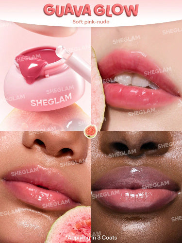 BALSAMO HYDRA JELLY POCKET GUAVA GLOW - SHEGLAM - Adrissa Beauty - Maquillaje