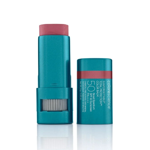BALSAMO LABIOS MEJILLAS SPF50 BERRY - COLORESCIENCE - Adrissa Beauty -