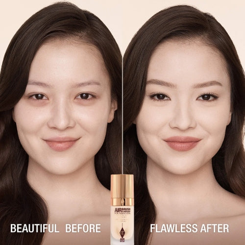 BASE AIRBRUSH FLAWLESS 1 NEUTRAL - CHARLOTTE TILBURY - Adrissa Beauty - Maquillaje