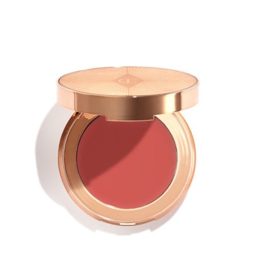 RUBOR CREMA ISLAND GLOW LIP AND CHEEK BEACH PEACH - CHARLOTTE TILBURY - Adrissa Beauty - Maquillaje de rostro