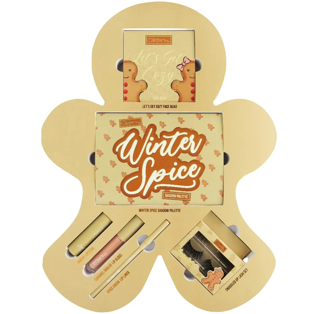 SET WINTER SPICE GALLETA 6PZAS - BEAUTY CREATIONS - Adrissa Beauty -