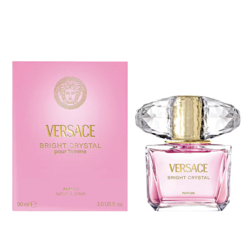 BRIGHT CRYSTAL PARFUM 90ML - VERSACE - Adrissa Beauty - Perfume y colonias