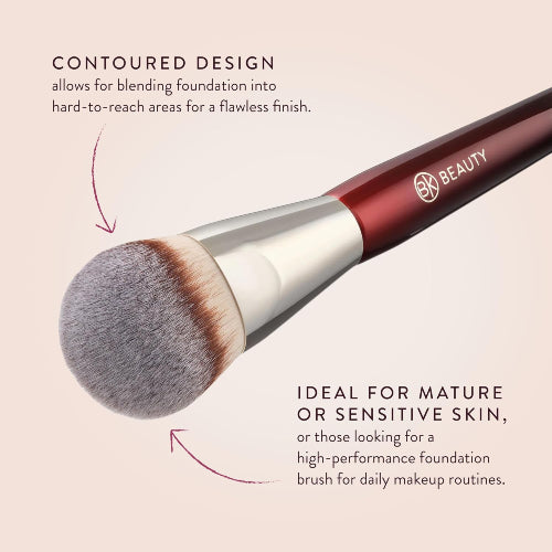 BROCHA BASE 101 - BK BEAUTY - Adrissa Beauty - Maquillaje