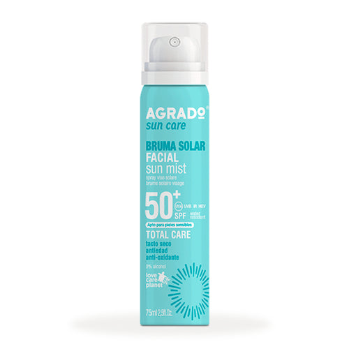 BRUMA FACIAL SOLAR TACTO SECO SPF50+ 75ML