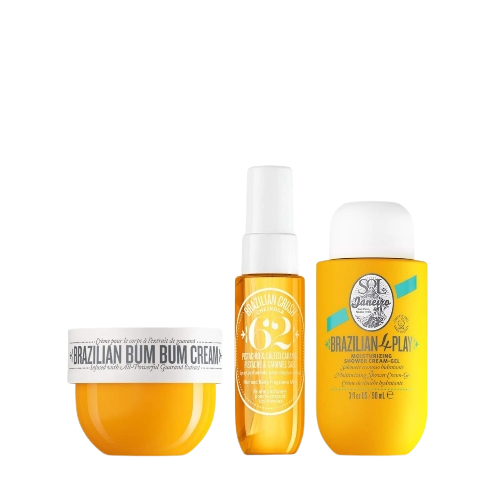 SET PISTACHE & CARAMEL 3PZAS - BRAZILIAN CRUSH - Adrissa Beauty - Cuidado de la piel