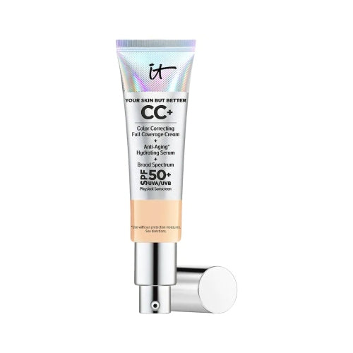 BASE CC+ CREAM LIGHT MEDIUM 32ML - IT COSMETICS - Adrissa Beauty - Maquillaje