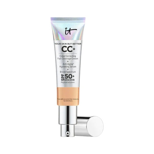 BASE CC+ CREAM MEDIUM TAN 32ML - IT COSMETICS - Adrissa Beauty - Maquillaje
