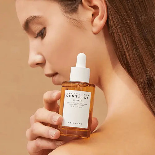 CENTELLA ASIATICA EXTRACTO 100 MADAGASCAR AMPOULE 55ML - SKIN1004 - Adrissa Beauty - Cuidado de la piel