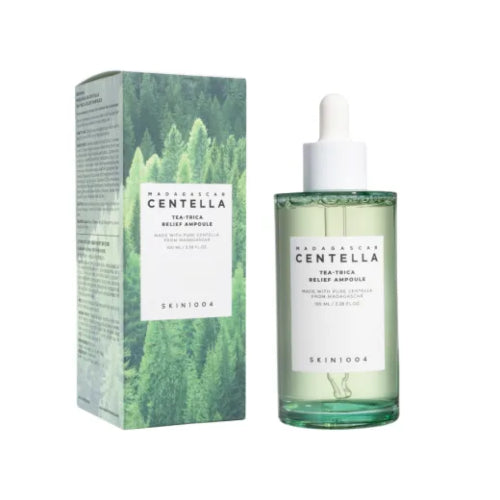 CENTELLA TEA-TRICA RELIEF MADAGASCAR AMPOULE 100ML - SKIN1004 - Adrissa Beauty - Cuidado de la piel