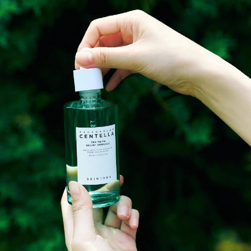 CENTELLA TEA-TRICA RELIEF MADAGASCAR AMPOULE 100ML - SKIN1004 - Adrissa Beauty - Cuidado de la piel