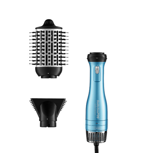 CEPILLO SECADOR NANO TITANIUM 2IN1 DESMONTABLE 69MM - BABYLISS - Adrissa Beauty - Cuidado capilar