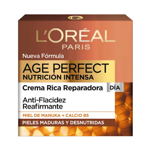 CREMA AGE PERFECT REAFIRMANTE DIA 50ML - LOREAL - Adrissa Beauty - Cuidado de la piel