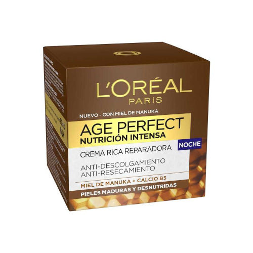 CREMA AGE PERFECT REAFIRMANTE NOCHE 50ML - LOREAL - Adrissa Beauty - Cuidado de la piel