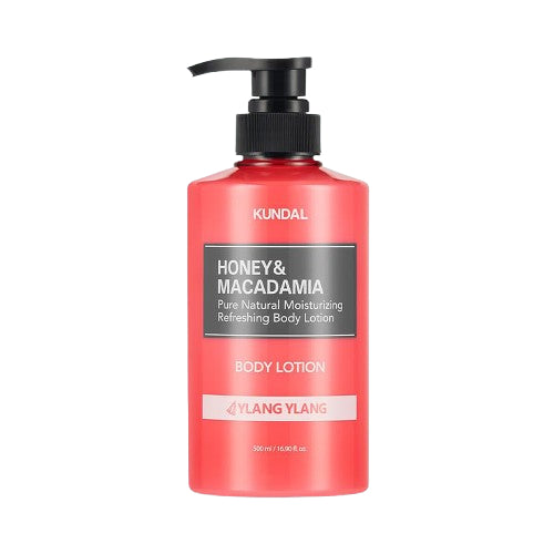 CREMA CORPORAL HONEY & MACADAMIA YLANG YLANG 500ML - KUNDAL - Adrissa Beauty - Cuidado de la piel