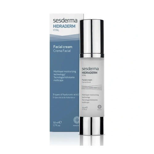 CREMA HIDRATANTE HIDRADERM HA 50ML - SESDERMA - Adrissa Beauty -