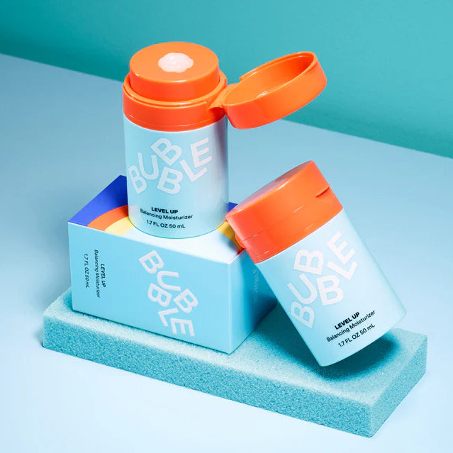CREMA HIDRATANTE LEVEL UP BALANCING GEL 50ML - BUBBLE - Adrissa Beauty - Cuidado de la piel